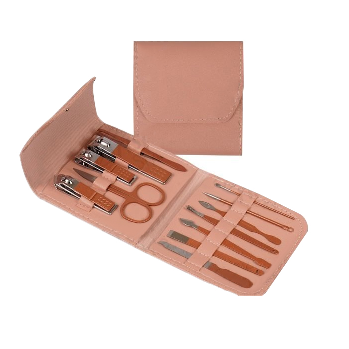 Set De Herramientas Manicure x 12 Piezas